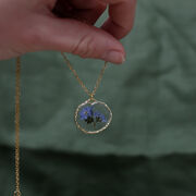 Forget-Me-Not flower necklace
